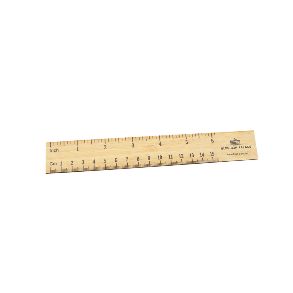 Full Colour Bamboo Ruler - Brand Art